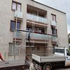 Oprava balkonů v České Skalici - při realizaci