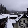 Shoz sněhu ze střechy