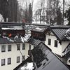 Shoz sněhu ze střechy