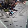 Oprava sedlové střechy hotel Eden Špindlerův Mlýn - systém Prefa - při realizaci