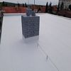Oprava ploché střechy - folie Sika, zateplení střechy, Praha - po realizaci