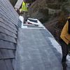 Oprava ploché střechy folií Sika, montáž dřevěné konstrukce, Trutnov - při realizaci