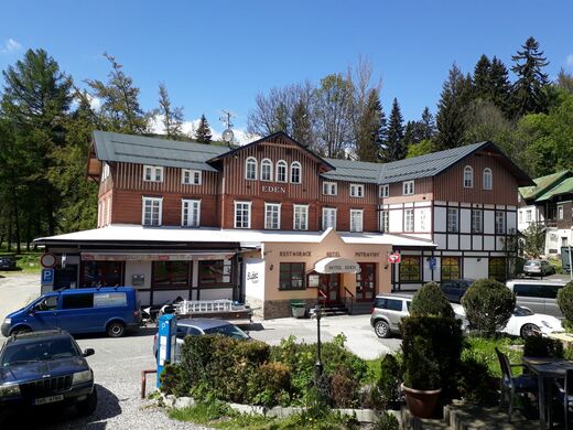 Oprava ploché střechy hotel Eden Špindlerův Mlýn, folie Sika